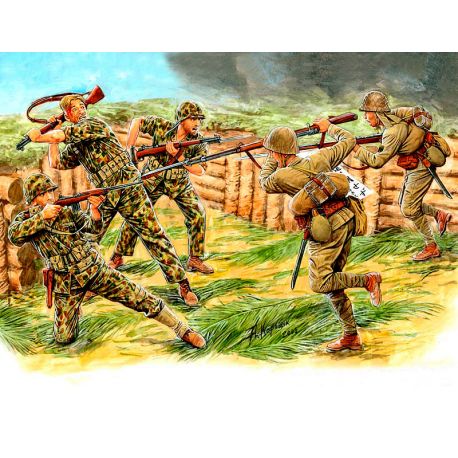World War II era Series, Hand-to-hand, Tarawa, November 1943 1:35