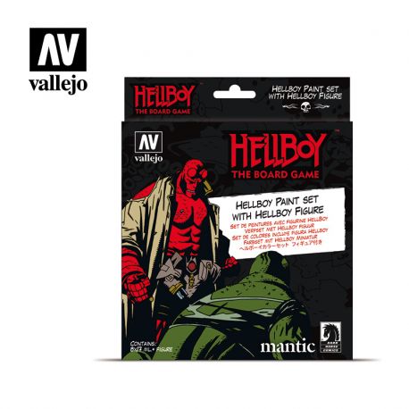70.187 Hellboy sæt 8 x 17ml + figur