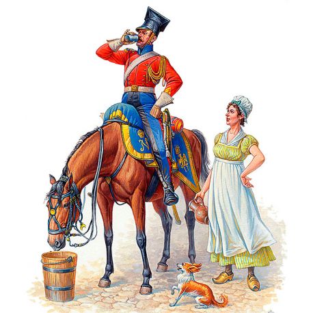 Napoleonic War Series, Napoleon's Red Lancer 1:32