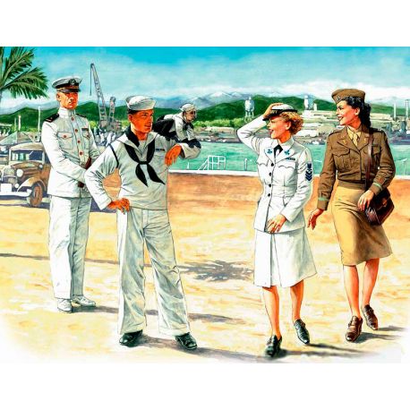 World War II era Series, Women at War: US Navy WAVES 1:35