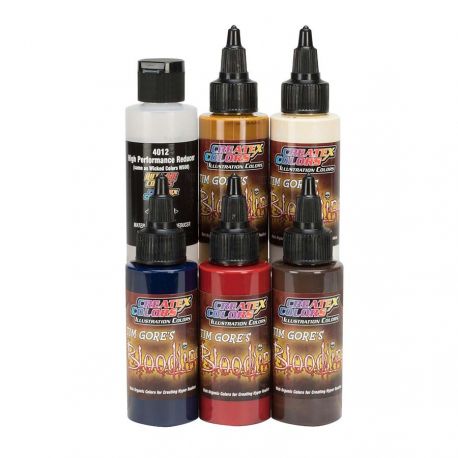 5083 Createx Illustration Bloodline Type A- Set 6 x 60ml