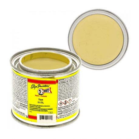 117-Q One Shot Tan 118ml