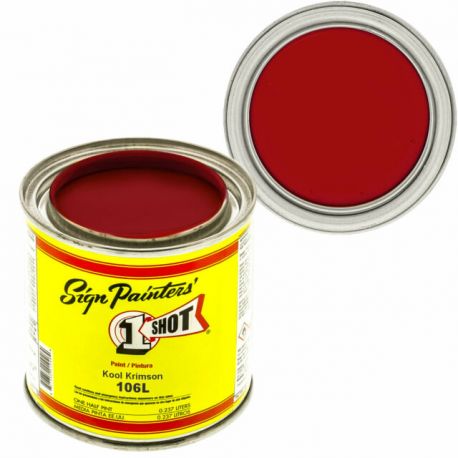 106-Q One Shot Kool Crimson 118ml