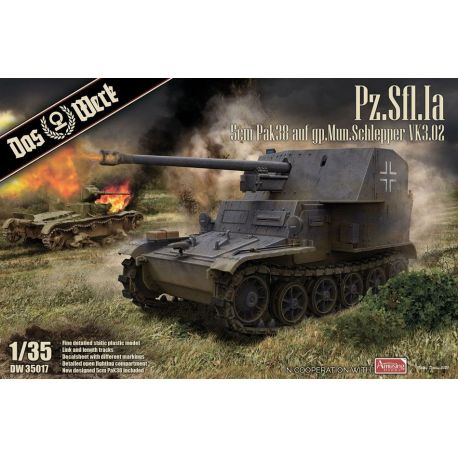 DW35017 Pz.Sfl.Ia 5cm Pak38 (VK3.02) 1:35