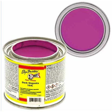 164-Q One Shot Dark Magenta 118ml