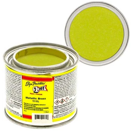 111-Q One Shot Metallic Brass 118ml