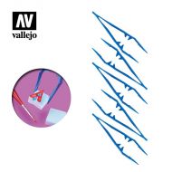 Vallejo Plastic Tweezers x5 T12006
