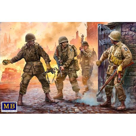 World War II era Series, Take one more grenade! Screaming Eagles, 101st Airborne 1:35