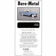 Bare Metal Foil, Black Chrome Foil