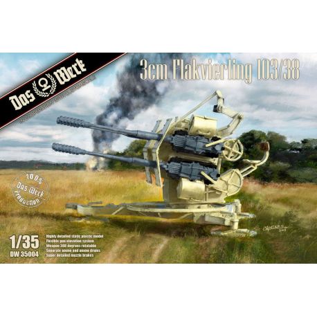 DW35004 3cm Flakvierling 103/38 1:35