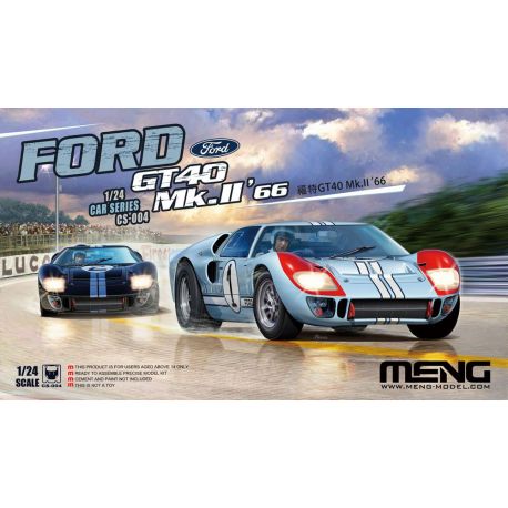 Meng CS-004 Ford GT40 Mk.II 66 (1:24)