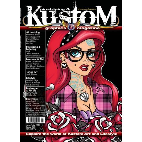 Pinstriping & Kustom Graphics Magazine nr.38