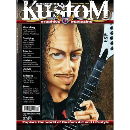 Pinstriping & Kustom Graphics Magazine nr.35