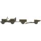 Airfix Willys Jeep, Trailer & 6PDR Gun A02339 (1:72)