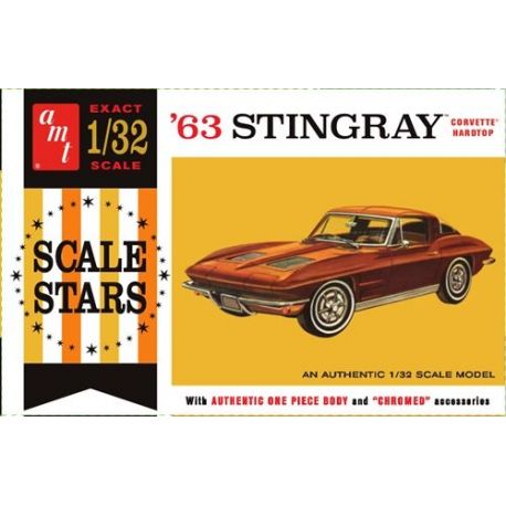 AMT 1963 Chevy Corvette - 1:32