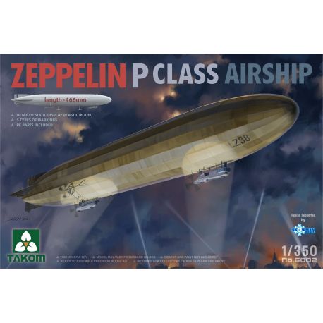 Zeppelin P Class Airship 1:350