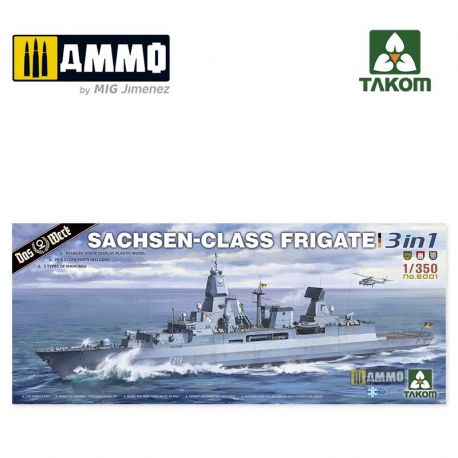 SACHSEN-Class Frigate (3 in 1) 1:350