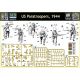 World War II era Series, US Paratroopers, 1944. 1:35