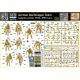 World War II era Series, German Machinegun Team. Autumn-winter 1944. 1:35