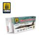 AMIG7234 USAF Aggressord Desert & Artic Colors sæt 6 x 17 ml.