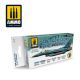 AMIG7235 USAF Aggressors Blue Colors sæt 6 x 17 ml.