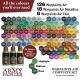 Warpaints Air Complete Set 126 x 18ml.